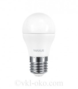 LED лампа MAXUS G45 6W теплый свет E27