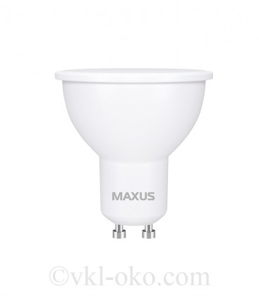 Лампа светодиодная MAXUS 1-LED-720 MR16 7W 4100K 220V GU10
