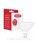 Лампа светодиодная MAXUS 1-LED-712 MR16 5W 4100K 220V GU5.3