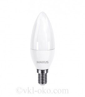 Лампа светодиодная MAXUS 1-LED-731 C37 5W 3000K 220V E14