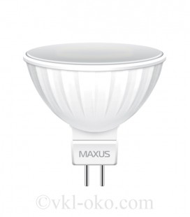 LED лампа MAXUS MR16 8W теплый свет GU5.3 (1-LED-515)