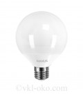 LED лампа MAXUS G95 15W теплый свет 220V E27