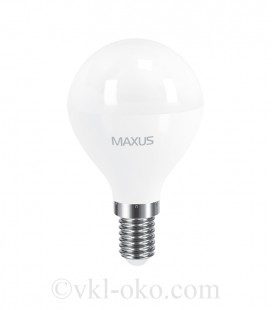 LED лампа MAXUS G45 F 8W яркий свет E14