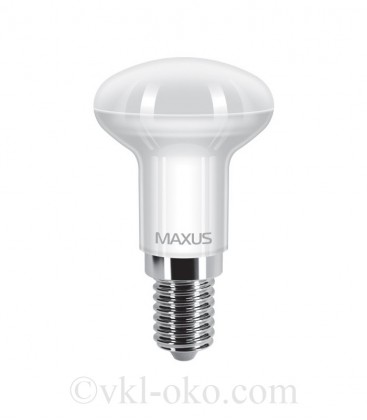 LED лампа MAXUS R50 5W теплый свет E14