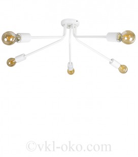 Люстра потолочная Atma Light серии Loft Attic L-5 C400 White