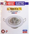 Светильник точечный LED Horoz SONIA 5 5W