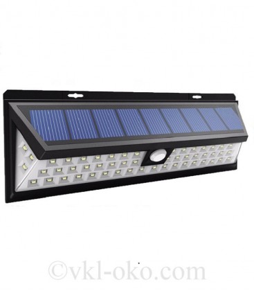 LED настенный светильник на солнечной батарее VARGO 25W SMD