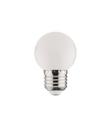 Светодиодная лампа шарик RAINBOW 1W E27 белая