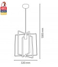 Светильник подвесной Е27 NOBEL (квадрат) для бара, кухни, ресторана, кафе купить