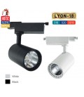 Трековый светодиодный LED светильник LYON-18 18W 4200K купить