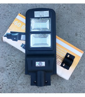 Уличный светодиодный фонарь ДКУ на солнечных батареях 60W 6500К IP65