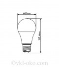 Светодиодная лампа EXPERT-10 10W E27 диммируемая