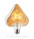 Лампа Filament RUSTIC HEART 6W E27