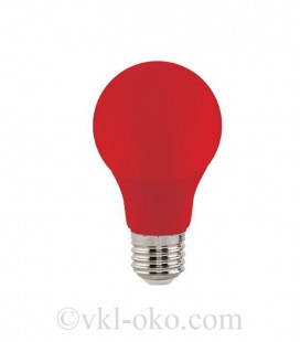 Светодиодная лампа SPECTRA 3W E27 красная