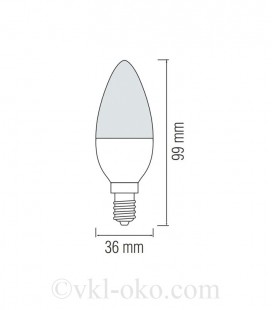 Светодиодная лампа свеча ULTRA-10 10W E14