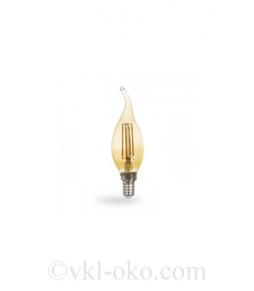 Светодиодная лампа Filament LB-59 4W E14 золото
