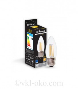 Светодиодная лампа Filament LB-58 4W E27 диммируемая