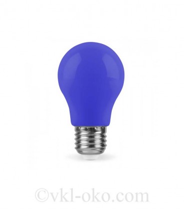 Светодиодная лампа LB-375 3W E27 синяя