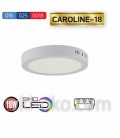 Накладной светодиодный светильник CAROLINE-18 18W (круг)