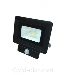 Светодиодный прожектор OEM 30W S4-SMD-30-Slim+Sensor IP65