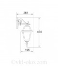 Светильник парковый Lusterlicht Faro I 1361-A